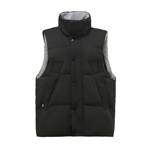 宛宛大码立领羽绒马甲女宽松2025秋冬新款胖MM外穿休闲马夹外套潮