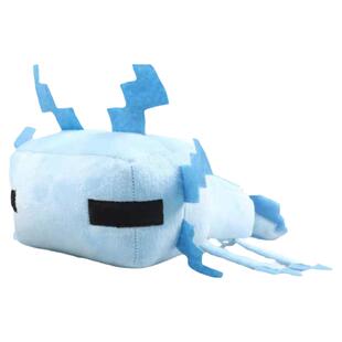 现货我的世界Axolotl粉色蓝色六脚鱼蝾螈稀有色玩偶传奇毛绒公仔