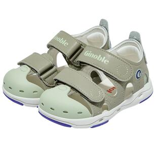ginoble基诺浦机能鞋夏款包头魔术贴凉鞋男女学步鞋GW1319&GW1878