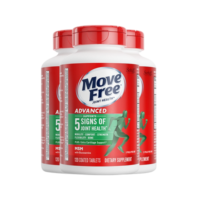 MoveFree氨糖软骨素三瓶装