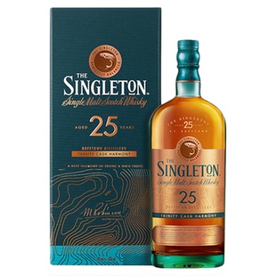 【佘诗曼同款】帝亚吉欧苏格登25年700ml单一麦芽威士忌进口洋酒