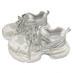 欧货八爪鱼炸街老爹鞋女2026春季新款真皮厚底时尚洋气运动休闲鞋