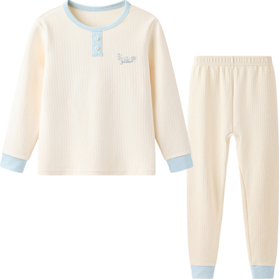 英氏儿童内衣套装纯棉A类家居服