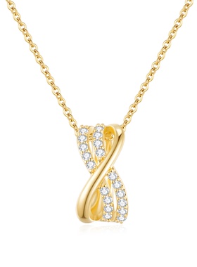 EAUFLORA川流项链高级精致轻奢金银色颈链女款吊坠配饰生日礼物