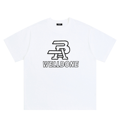 WE11DONECDG纯棉宽松短袖T恤