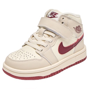 2025新款儿童冬季加绒高帮运动鞋女童保暖二棉鞋男童休闲板鞋潮鞋