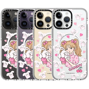 CASETiFY cammy & girl by mikko 适用于iPhone16ProMax/16Pro/15ProMax/14ProMax手机壳