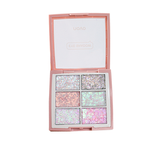 NOVO亮片眼影舞台妆大闪粉片亮晶晶爆闪六色啫喱表演化妆眼妆脸部