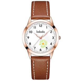 学生专用手表初高中女夜光防水考试用静音石英表无声音2025年新款