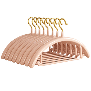 防滑衣架挂衣家用无痕防肩角不起包衣服撑子不锈钢阳台凉晾衣挂钩