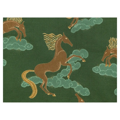 英国正品liberty100支lawnTana长纤棉面料马年限定服装布花式骑术