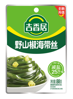 88g野山椒香辣芝麻海带丝饭菜