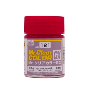 Mr Hobby 君士 郡士 超级透明色系 油性光泽油漆18ml GX101-GX122