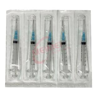 东贝3ml一次性螺旋口医用无菌注射器带针1/10毫升螺旋口针筒针管