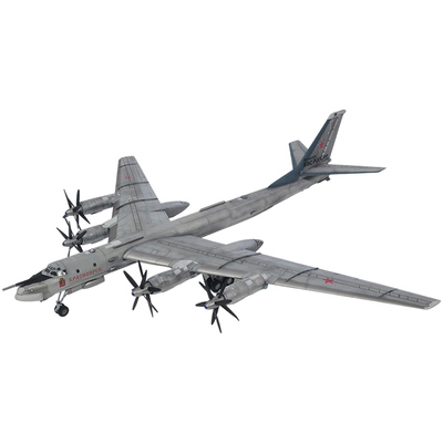 爱德美拼装飞机Tu-95MS轰炸机