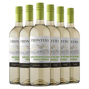 干露缘峰长相思混酿白葡萄酒FRONTERA Sauvignon Blanc750mlx6瓶