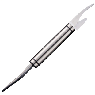 剥虾工具二合一专用刀家用基围虾去虾线开虾背神器开背刀挑虾线刀