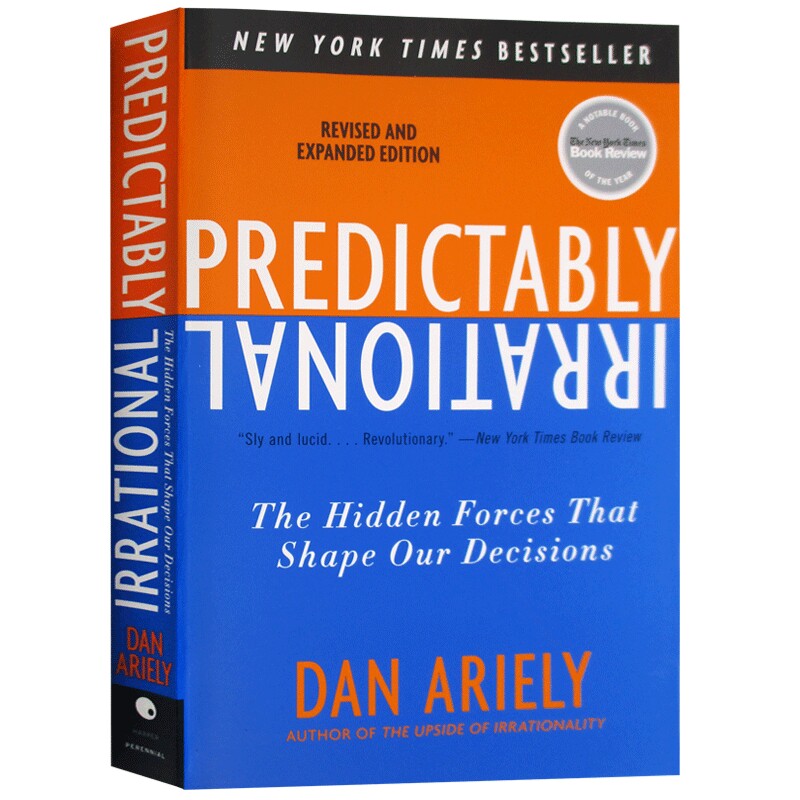 正版 怪诞行为学 可预测的非理性 Predictably Irrational 英文原版心理书籍 英文版进口英语书