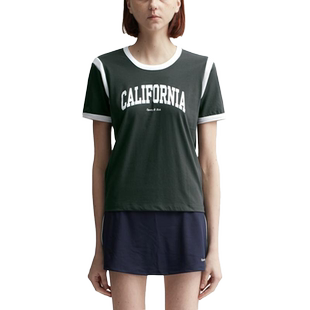 Sporty & Rich California Sports Tee Faded 短袖T恤女HBX