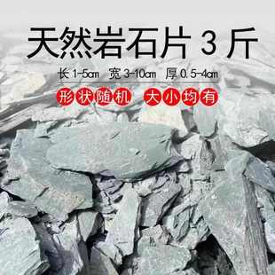 溪流鱼缸青龙石薄片页岩石片薄片片石原石装饰乌龟晒台假山造景