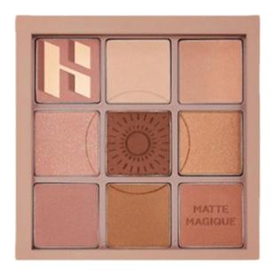 新品!韩国HOLIKA 黄油奶酪九色眼影盘#04 大地色百搭珠光哑光