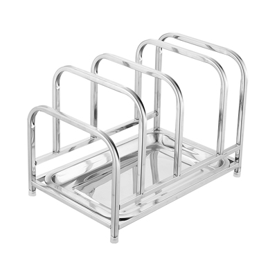 304刀架加厚不锈钢厨房砧板菜板架家用菜墩收纳架菜板菜刀一体刀