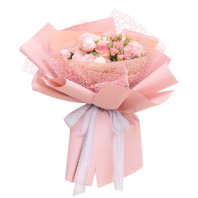 高级感立体压纹艺术纸花店资材