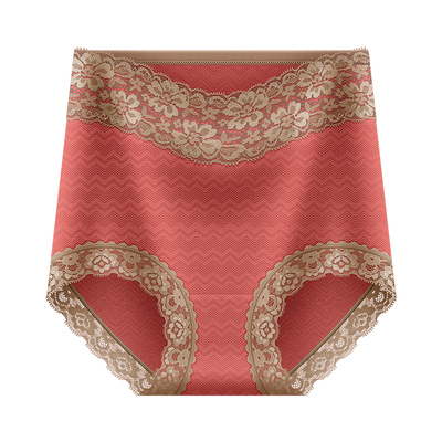 高腰纯棉内裤女全棉抗菌