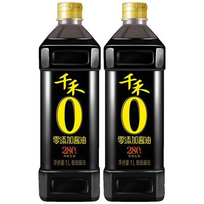 千禾零添加酱油头道原香生抽