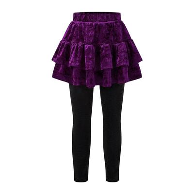 LittleNaive儿童一体绒裙裤