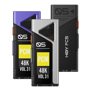 HIBY/海贝FC5便携HiFi解码耳放屏幕版发烧小尾巴旗舰级DAC一体机