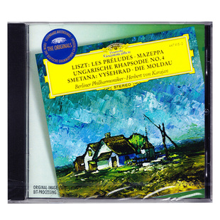 李斯特 匈牙利狂想曲 / 斯美塔那 伏尔塔瓦河 CD 卡拉扬 4474152