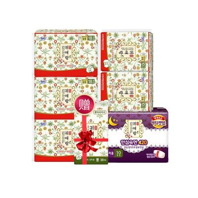 韩国贵艾朗卫生巾日夜组合122p