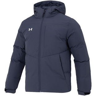 【自营】安德玛男女款羽绒服冬季新款白鸭绒防风保暖连帽羽绒外套