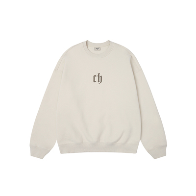 CH圆领卫衣美式潮牌情侣装