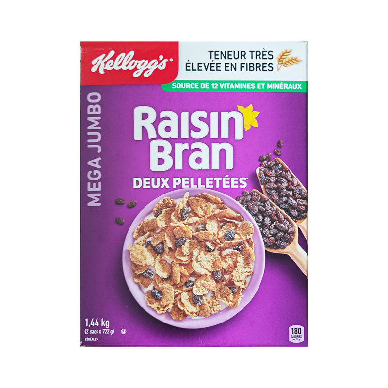 美国Kellogg's提子干水果麦片