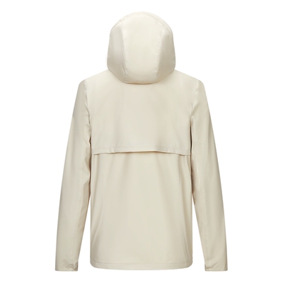 美特斯邦威户外夹克女防泼水春季新款简约百搭登山外套上衣　