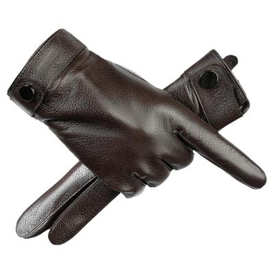 男士冬季防风防寒羊皮真皮手套