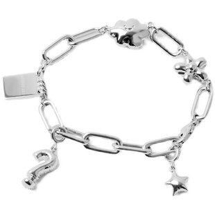 Mouhooland暮后之地任嘉伦朱志鑫同款拼接链条手环情侣款气球手链