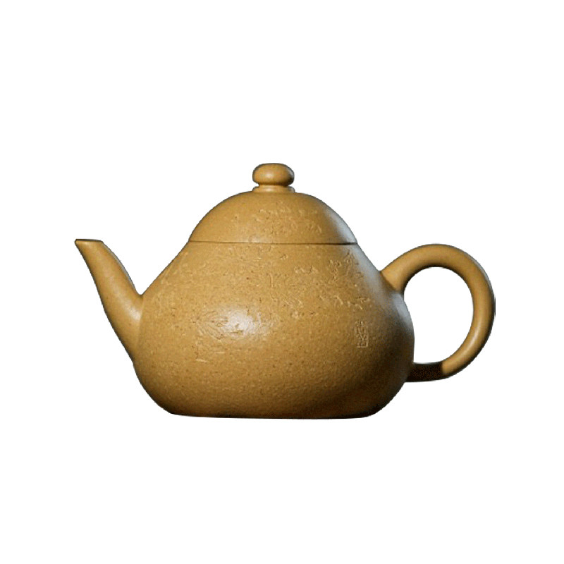 玉颐阁宜兴原矿本山紫砂手工梨形