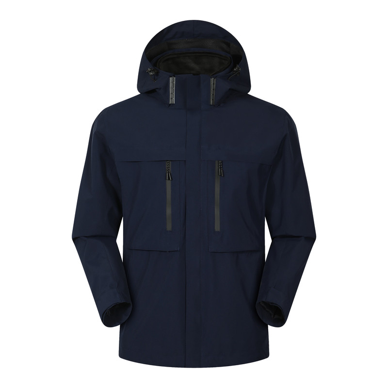 三合一可拆卸冲锋衣定制户外登山运动队服工作服装摇粒绒外套秋冬