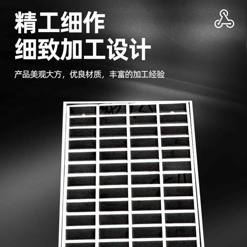 304不锈钢格栅下水道排水沟盖板格栅沟盖板钢格板防滑