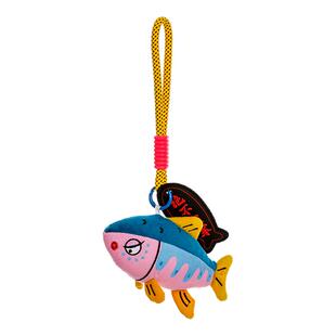 创意绝不空军钓鱼佬毛绒玩具挂件送老公朋友生日礼物挂件钥匙扣