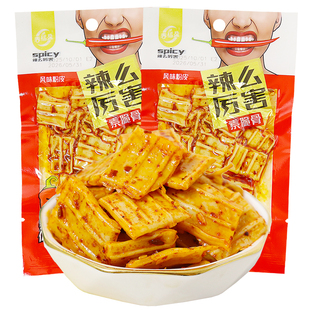 春福盈辣么厉害素脆骨风味粉末酸辣即食熟辣条片校园怀旧零食小吃