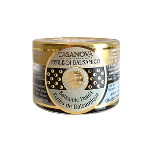 意大利进口咔萨瓦经典珍珠香脂醋调味汁摩德纳香醋小瓶醋黑醋50g