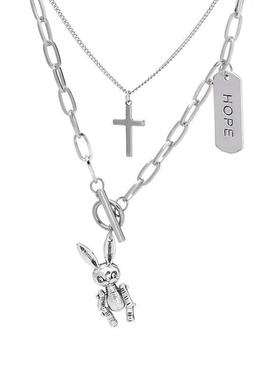 港风戒指女时尚个性男ins组合