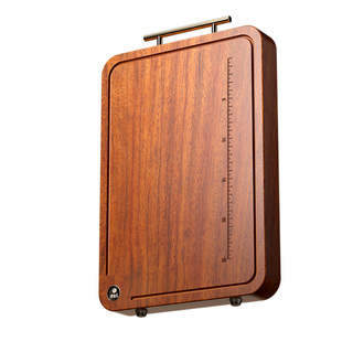 原森太黑金檀木菜板防霉抗菌家用食品级整木案板厨房专用砧板实木