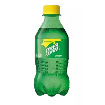 可口可乐雪碧300ml*1瓶柠檬味汽水碳酸饮料小瓶装经典迷你瓶便携