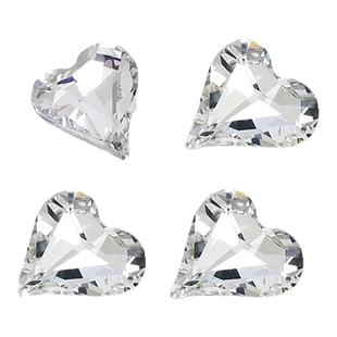 高品质K9美甲饰品钻材料包网红富家千金爱心肥方搭配组合指甲贴钻