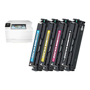 适用于惠普M180n硒鼓 惠普m154a硒鼓ColorLaserJet Pro M180n打印机硒鼓粉盒惠普180n墨盒204A碳粉CF510A硒鼓